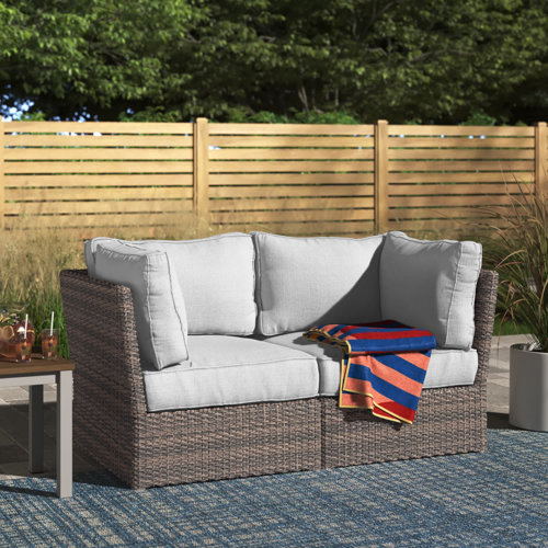 Sol 72 Outdoor™ Almyra Fully Assembled 66'' Wide Outdoor Wicker